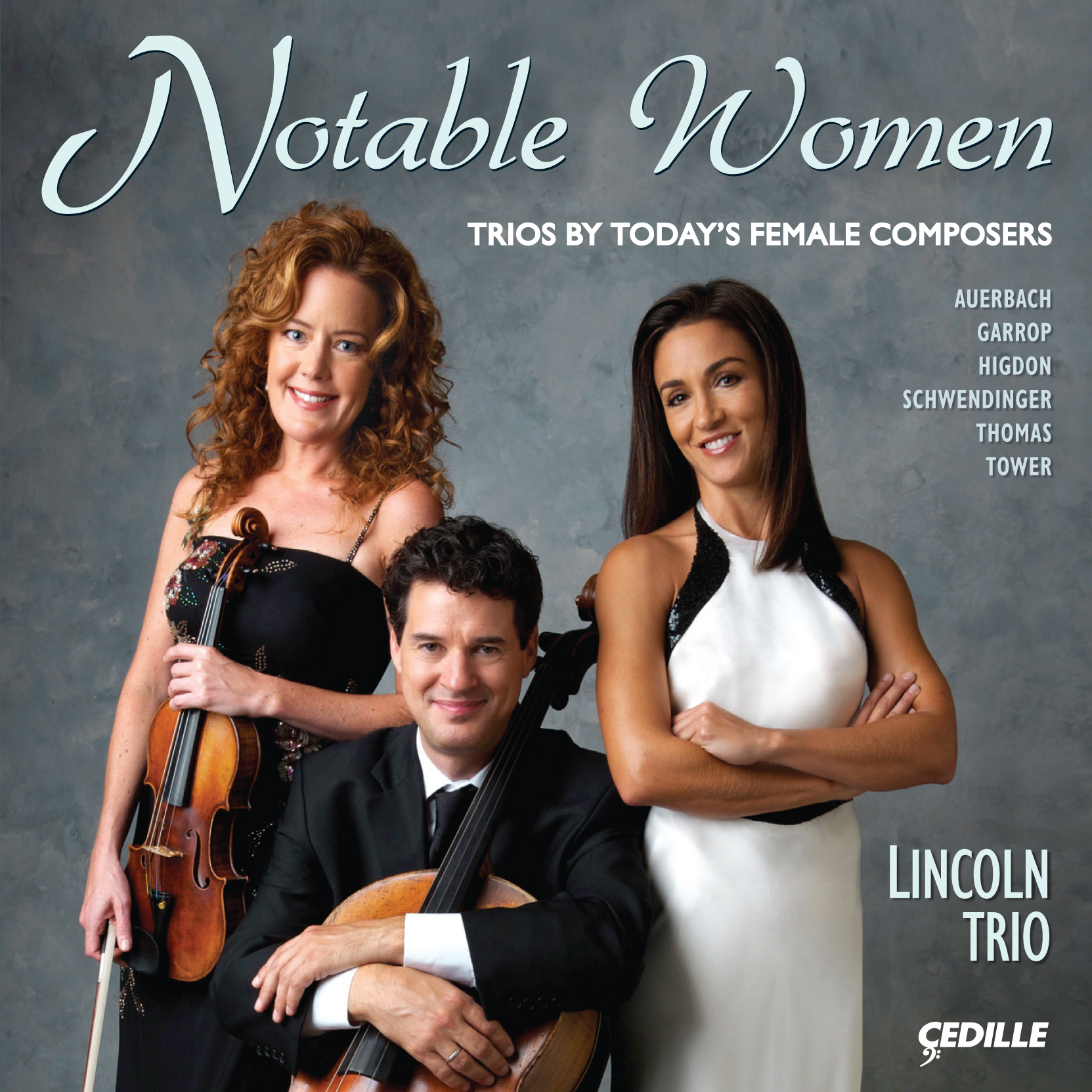 リトグラフM chemin「Female Trio Concert」女性の演奏会 Notable Women | Classical Music | Cedille Records